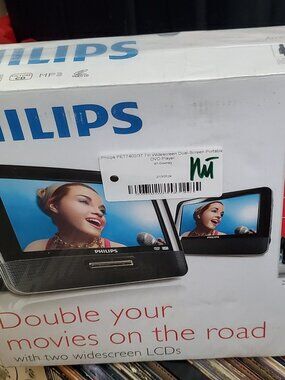 Philips dual dvd player for car